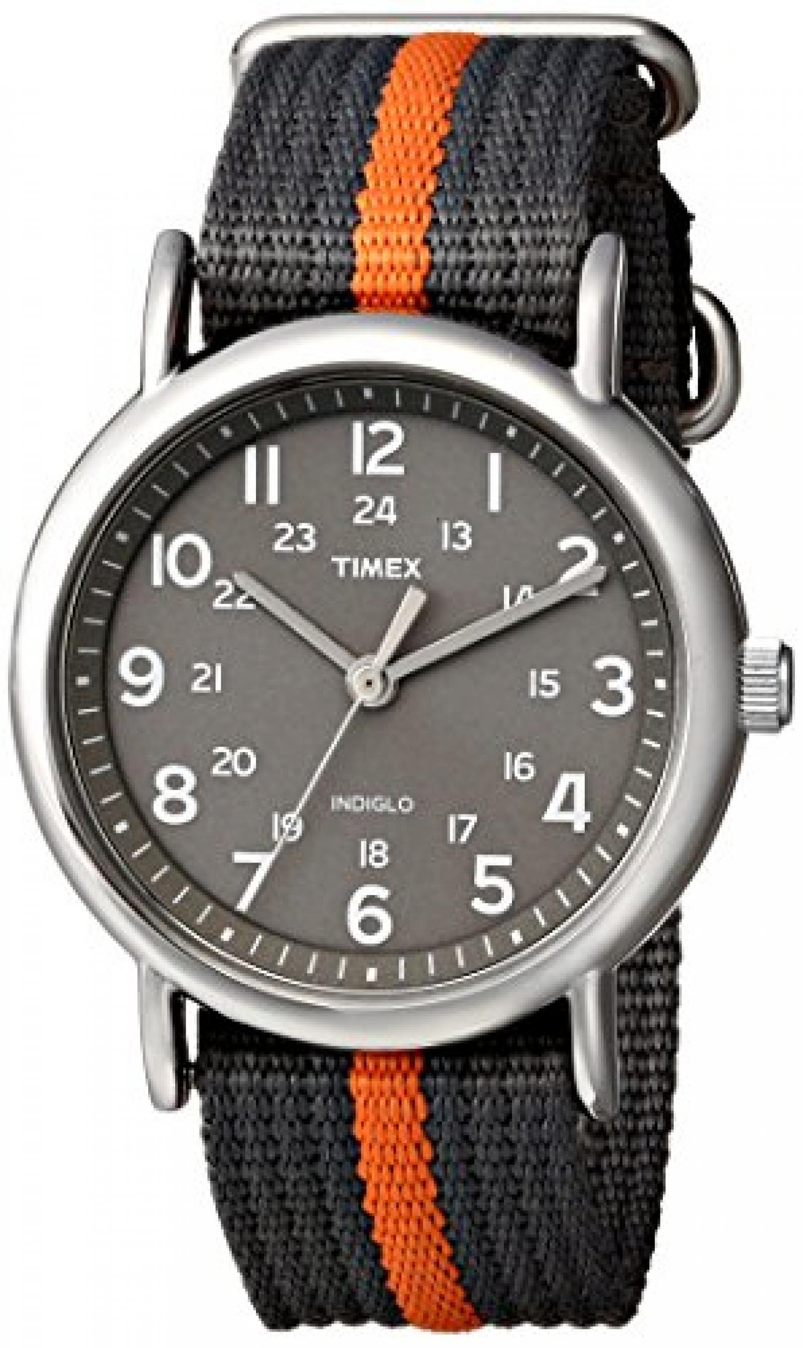 Timex Unisex-Armbanduhr Weekender Analog Nylon T2N649 Timex Unisex-Armbanduhr Weekender Analog Nylon T2N649