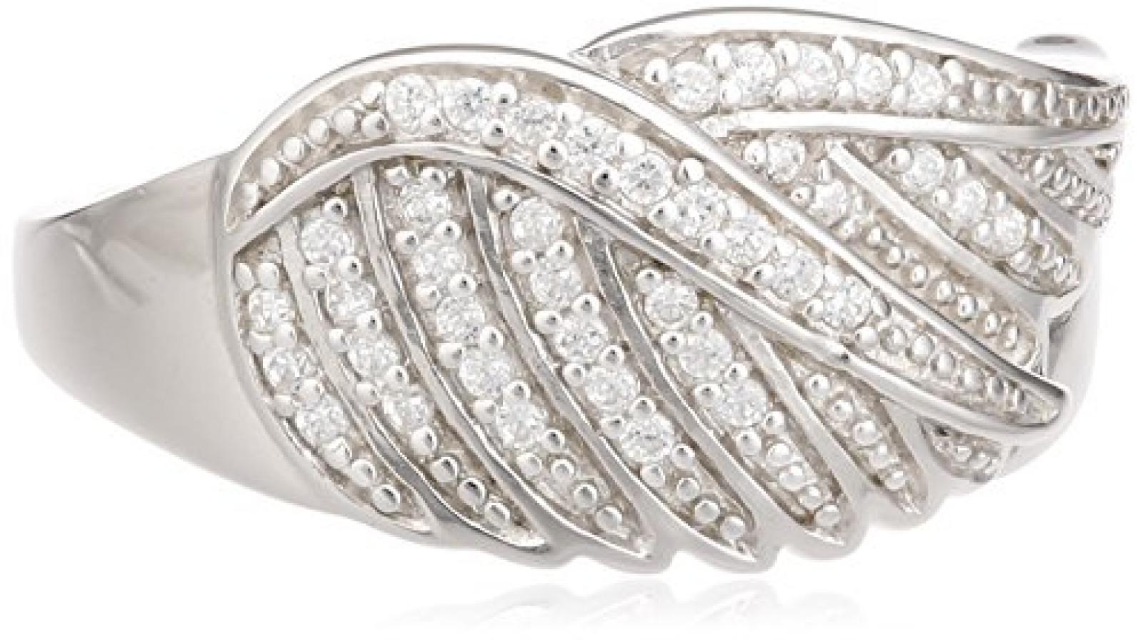 Celesta Damen-Ring 925 Sterling Silber Zirkonia wei&szlig; W: 393270094L 