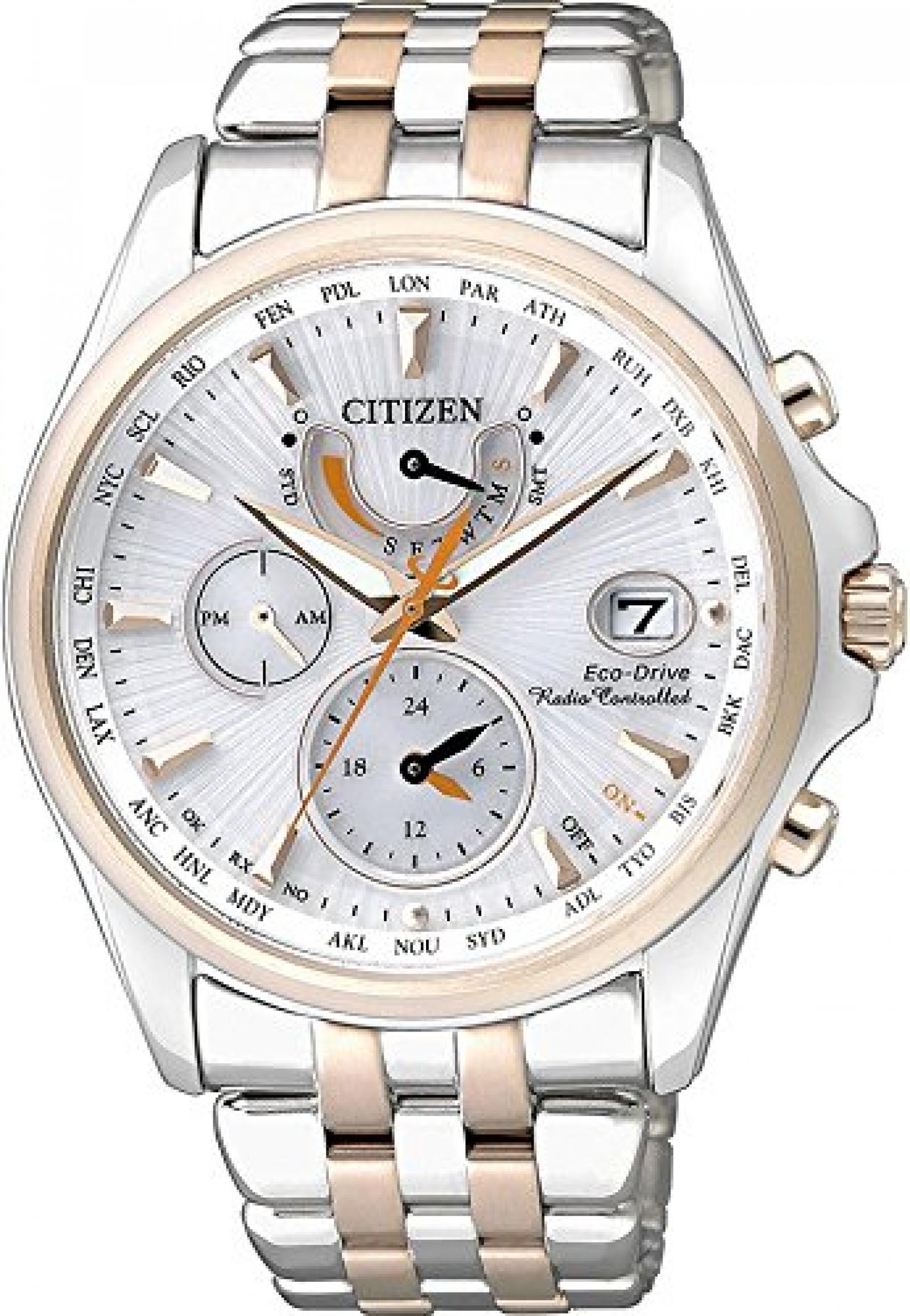 Citizen Damen-Armbanduhr Analog Quarz Edelstahl FC0014-54A Citizen Damen-Armbanduhr Analog Quarz Edelstahl FC0014-54A