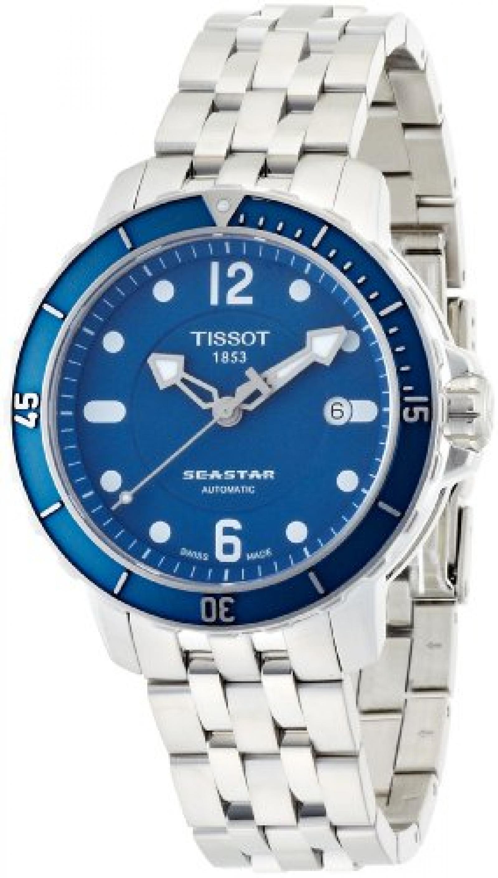 Tissot Herren-Armbanduhr Seastar 1000 Auto Edelstahl T0664071104700 Tissot Herren-Armbanduhr Seastar 1000 Auto Edelstahl T0664071104700