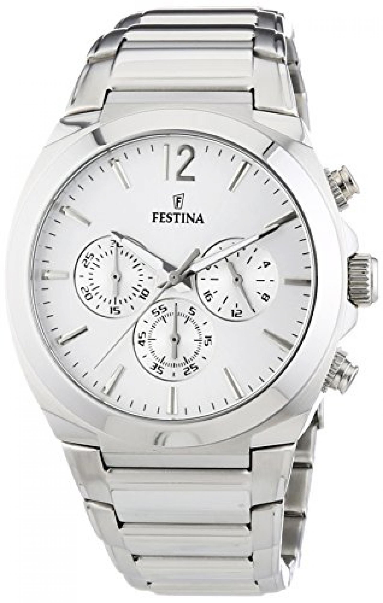 Festina Damen-Armbanduhr Chronograph Quarz Edelstahl F16817/1 Festina Damen-Armbanduhr Chronograph Quarz Edelstahl F16817/1
