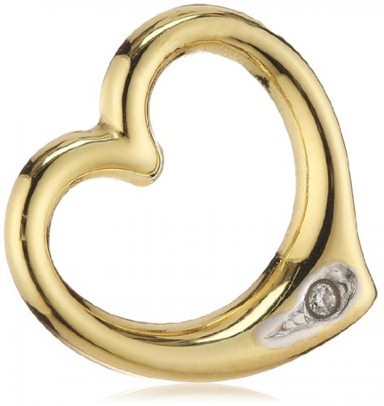 Amor Jewelry Damen-Anhänger 8 Karat 333 Gelbgold 305006 