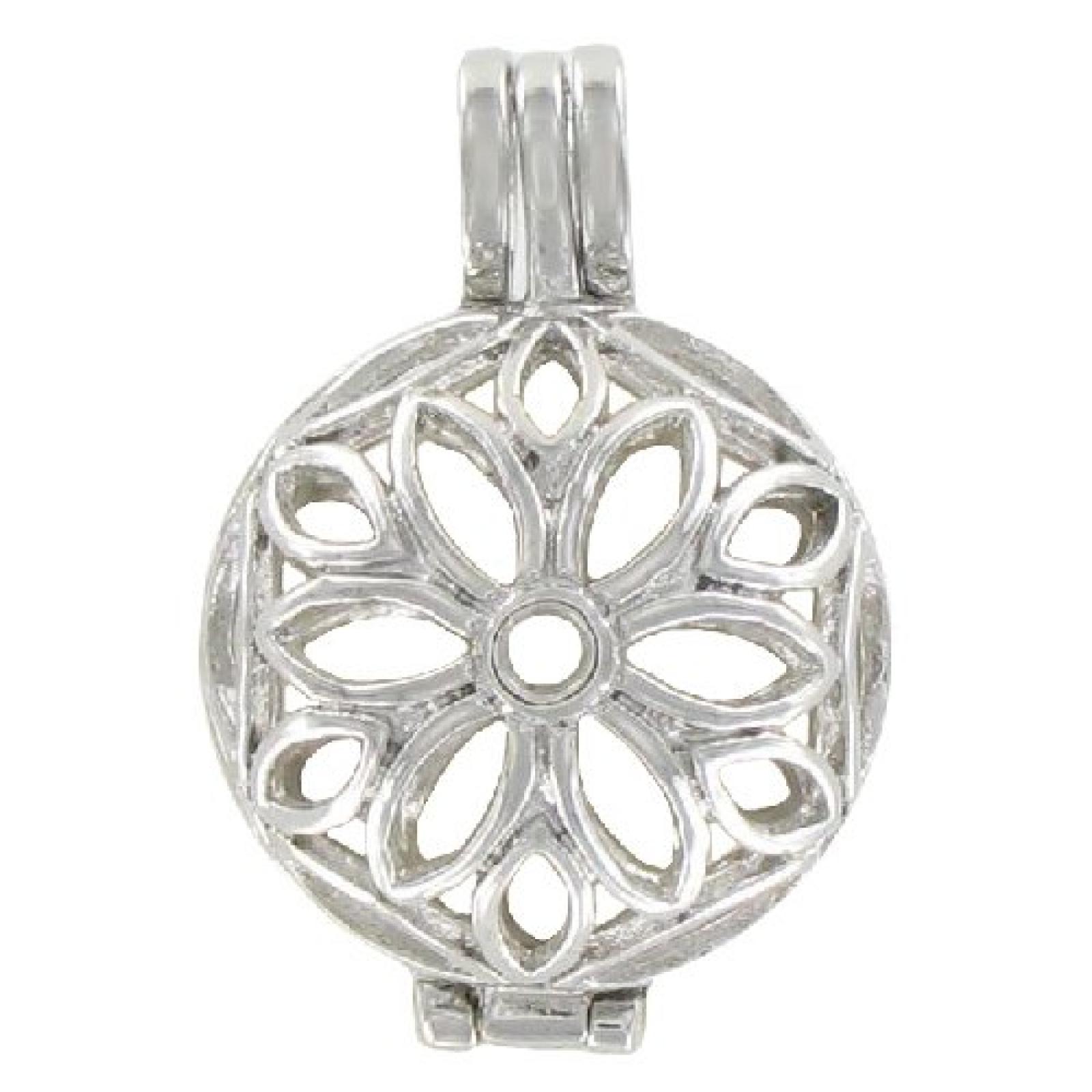 Quiges, Eligo Jewellery 18mm Kugel Anh&auml;nger Versilbert f&uuml;r Eligo 18mm Kugeln 