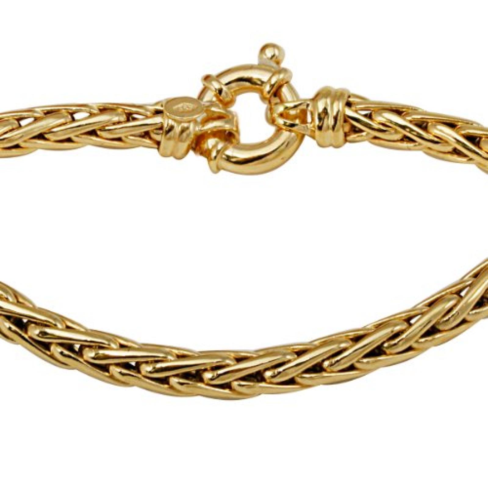 Bella Donna Damen-Armband 585 Gelbgold 19 cm 41521905 Bella Donna Damen-Armband 585 Gelbgold 19 cm 41521905