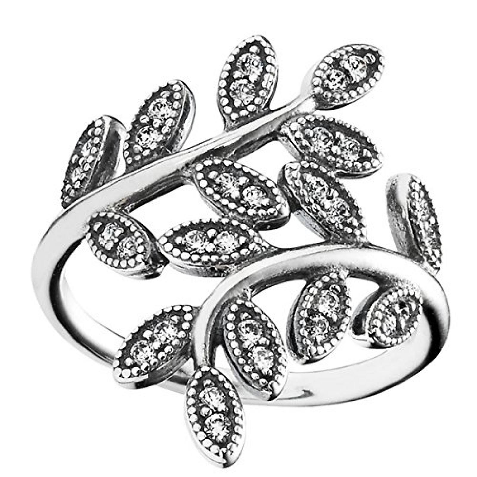 Pandora Damen-Ring 925 Silber Zirkonia wei&szlig; 190921CZ 