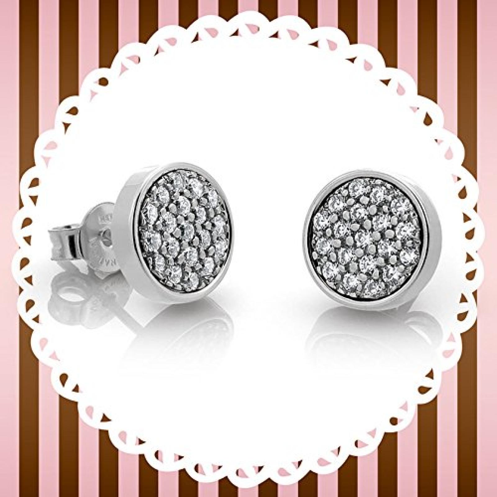 NominatioN MYBONBONS Ohrstecker (WEISS) 065025-010 NominatioN MYBONBONS Ohrstecker (WEISS) 065025-010