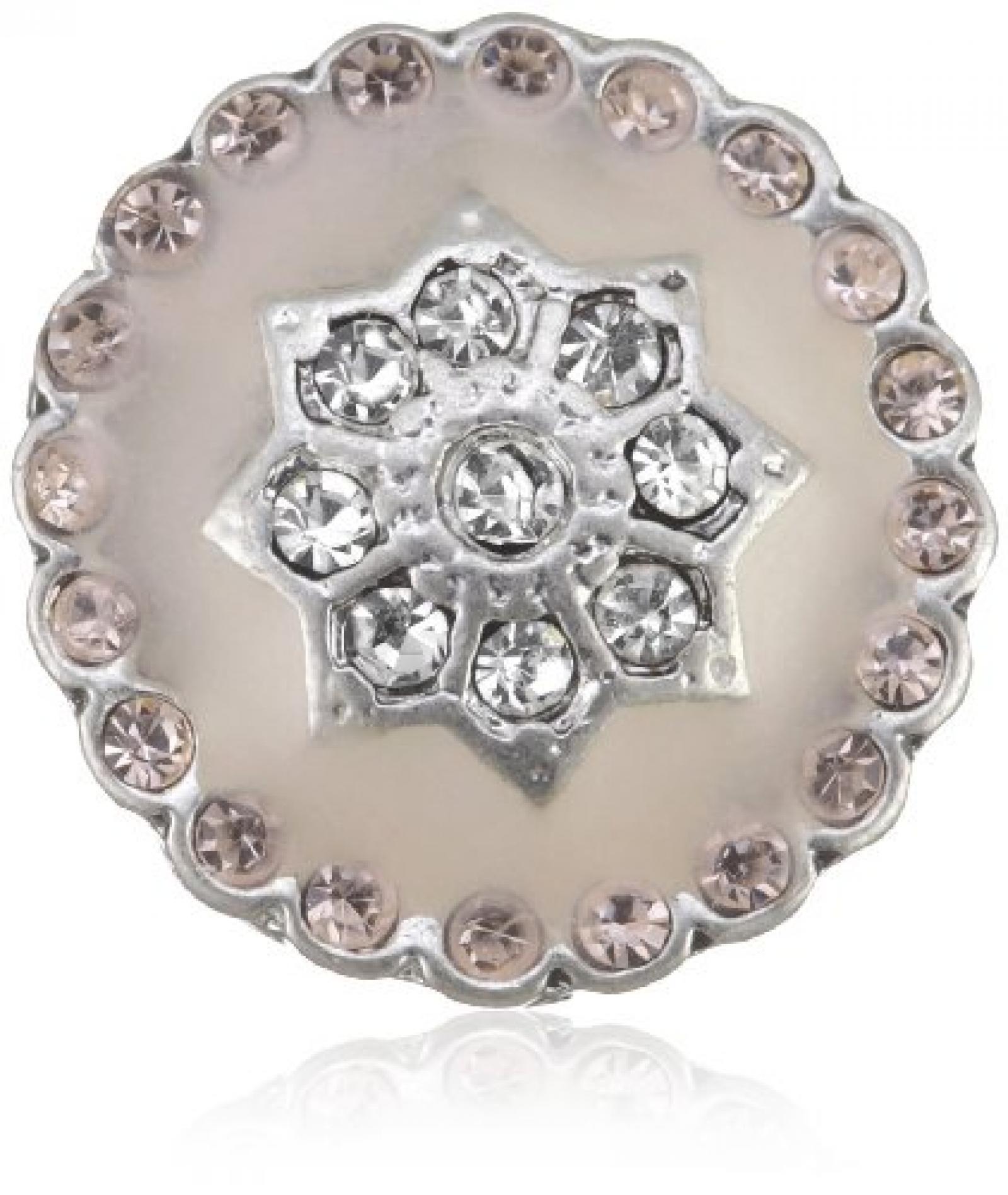 Pilgrim Damen-Anh&auml;nger aus der Serie Charming Versilbert Hellrot 42122-6012 