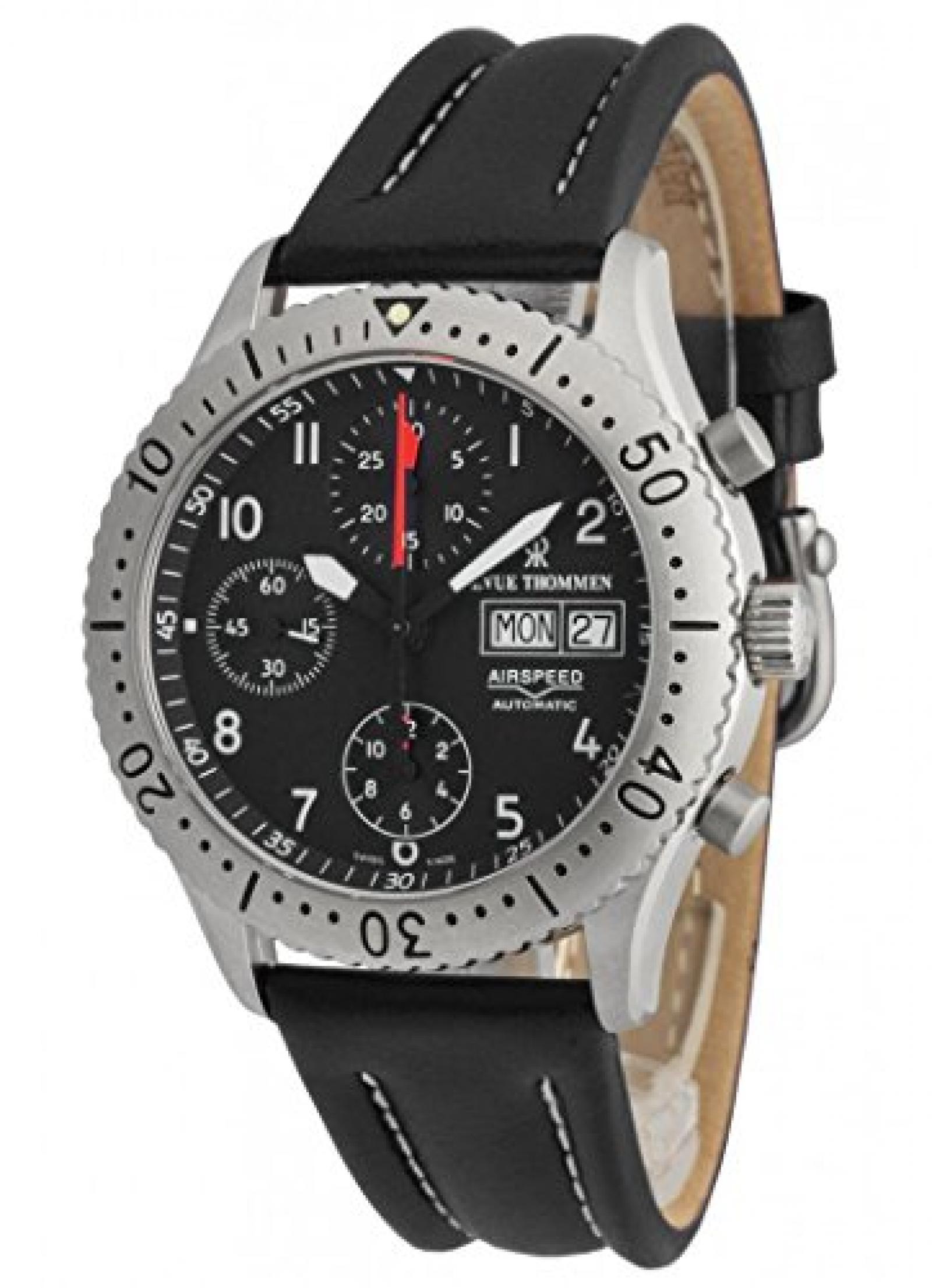 Revue Thommen Airspeed Chronograph 38mm 16007.6537 Revue Thommen Airspeed Chronograph 38mm 16007.6537