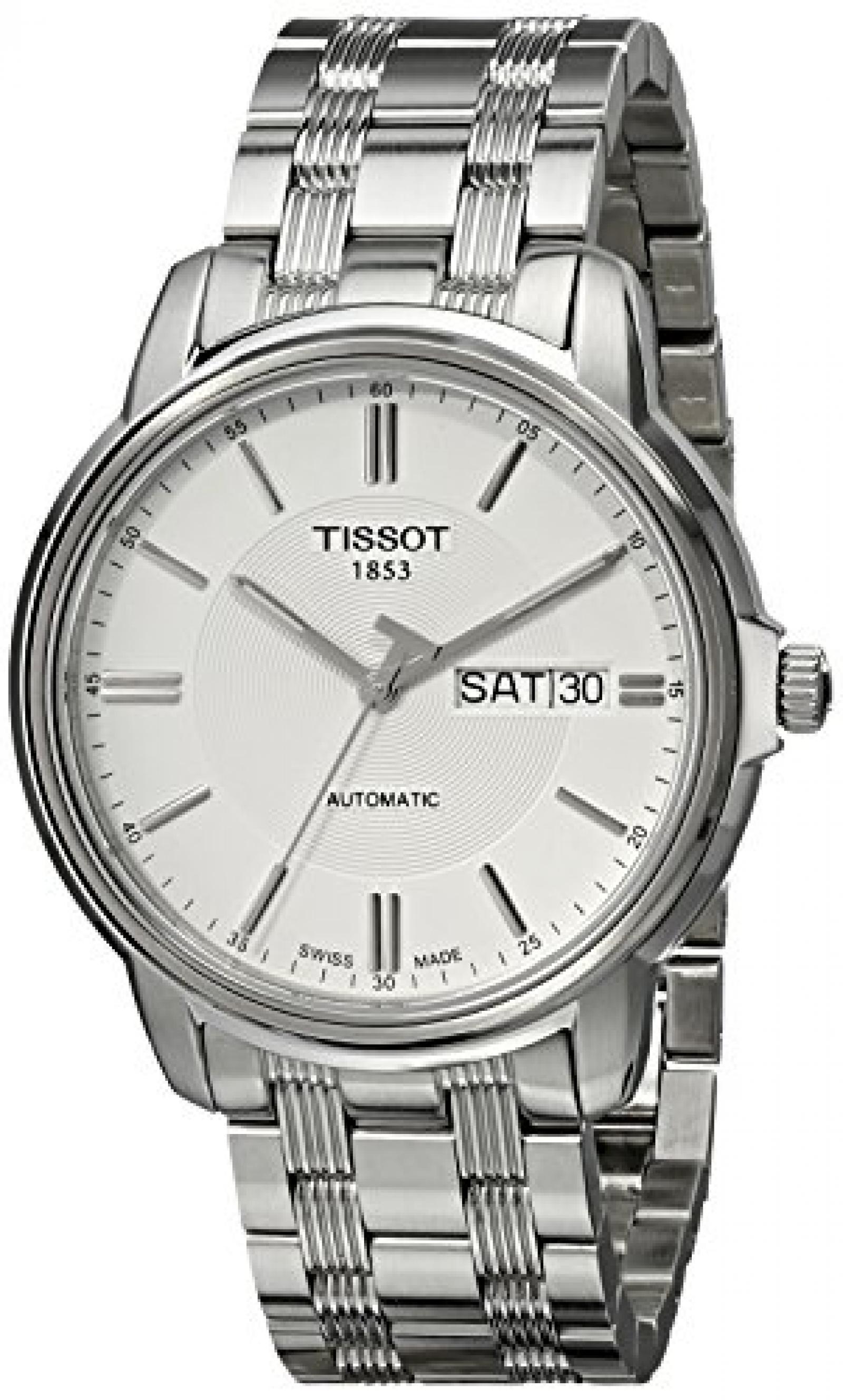 Tissot Herren-Armbanduhr XL Automatic III Analog Automatik Edelstahl T065.430.11.031.00 Tissot Herren-Armbanduhr XL Automatic III Analog Automatik Edelstahl T065.430.11.031.00