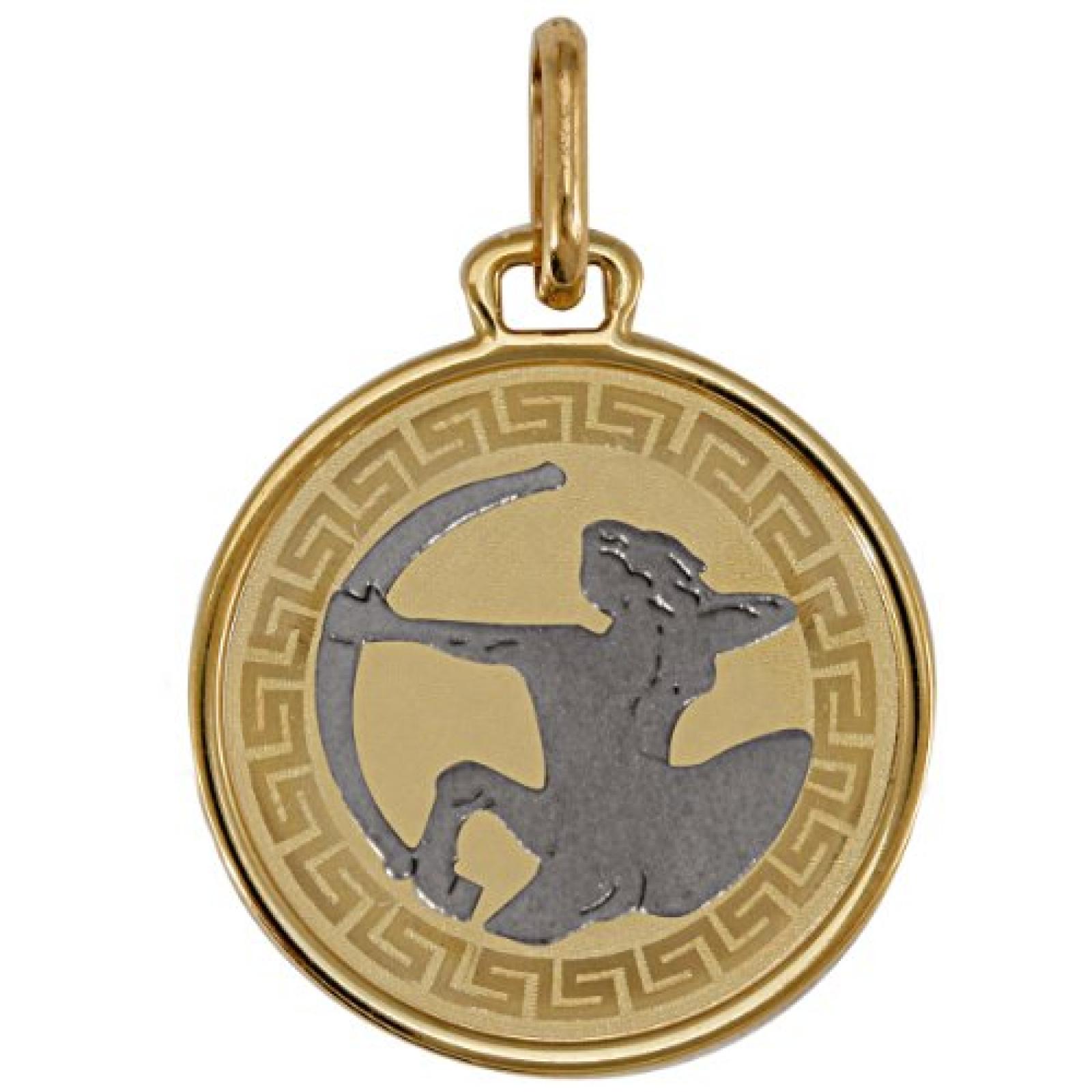 Bella Donna Unisex-Anhänger Sternzeichen 333 Bicolor 5373ANH3 Bella Donna Unisex-Anhänger Sternzeichen 333 Bicolor 5373ANH3