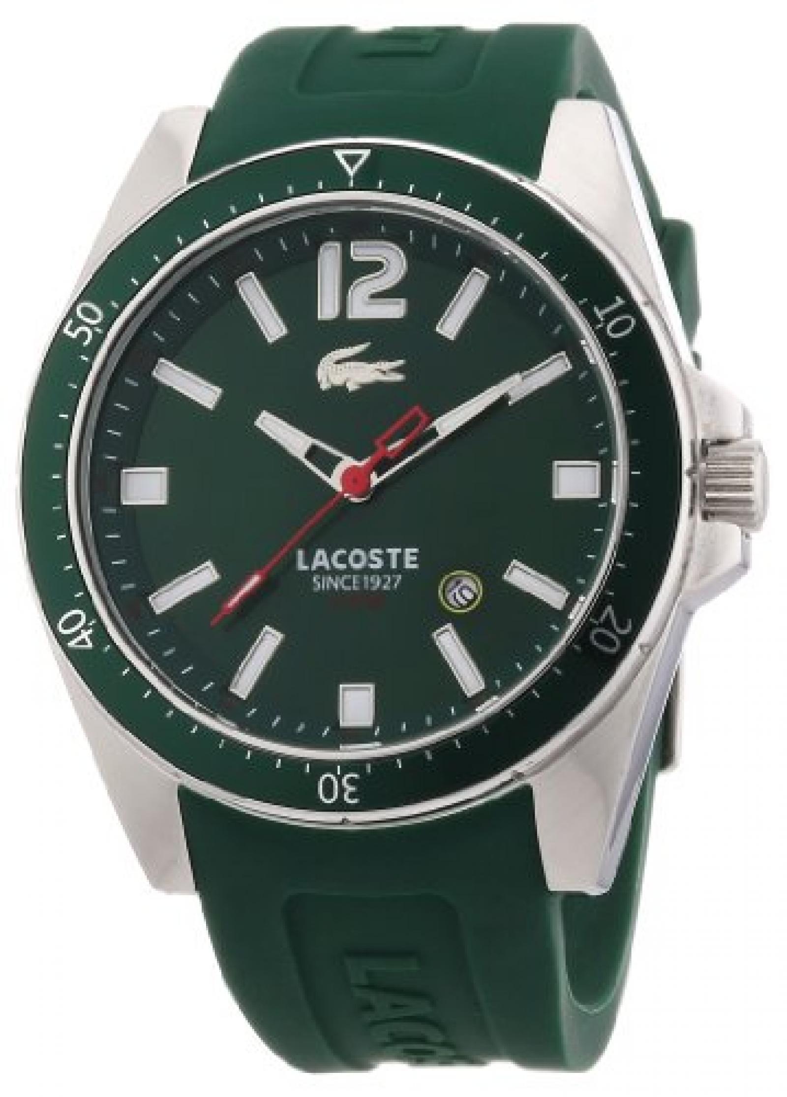 Lacoste Herren-Armbanduhr XL Analog Quarz Silikon 2010663 Lacoste Herren-Armbanduhr XL Analog Quarz Silikon 2010663