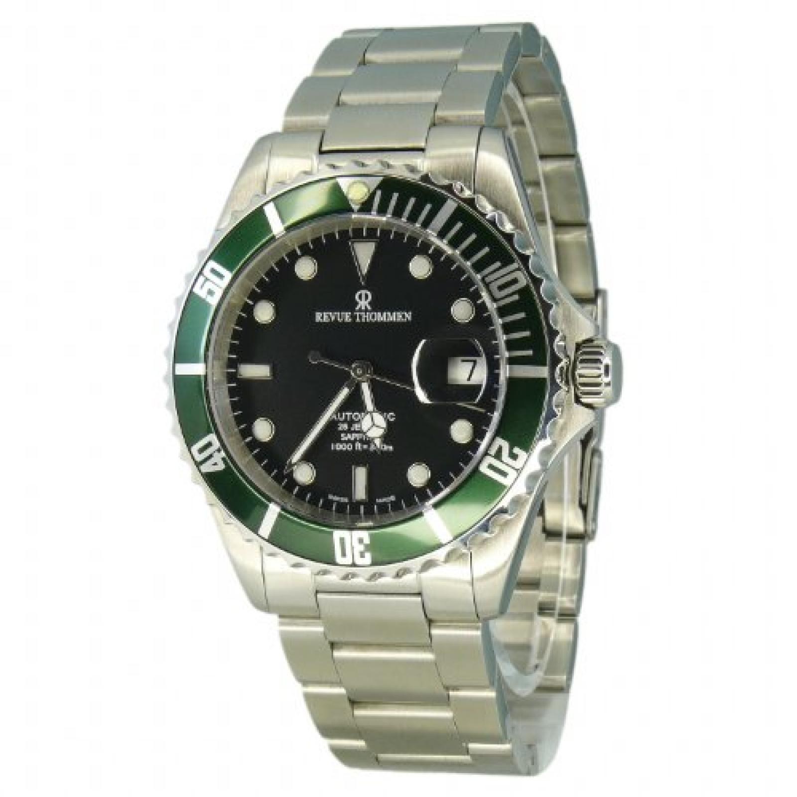 Revue Thommen Herren-Armbanduhr XL Diver Analog Automatik Edelstahl 17571.2134 Revue Thommen Herren-Armbanduhr XL Diver Analog Automatik Edelstahl 17571.2134