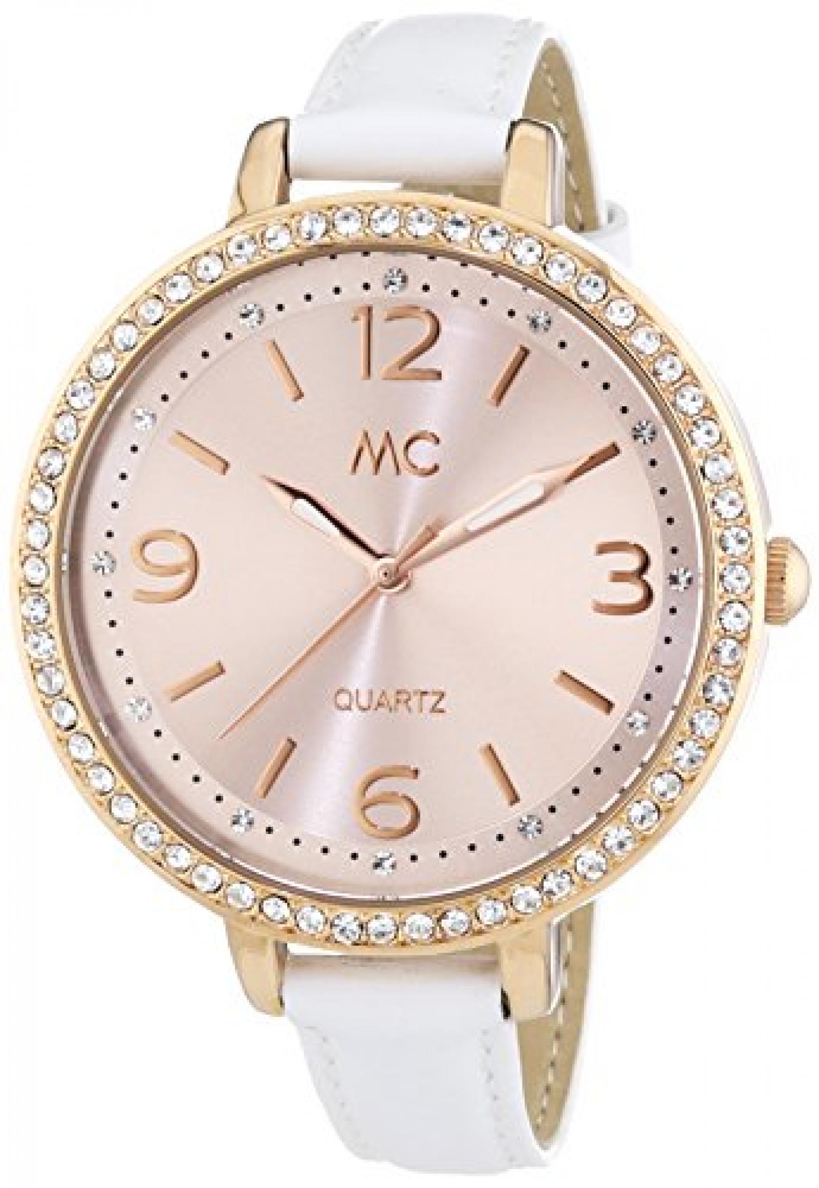MC Timetrend Damen-Armbanduhr Analog Quarz Leder 51298 MC Timetrend Damen-Armbanduhr Analog Quarz Leder 51298