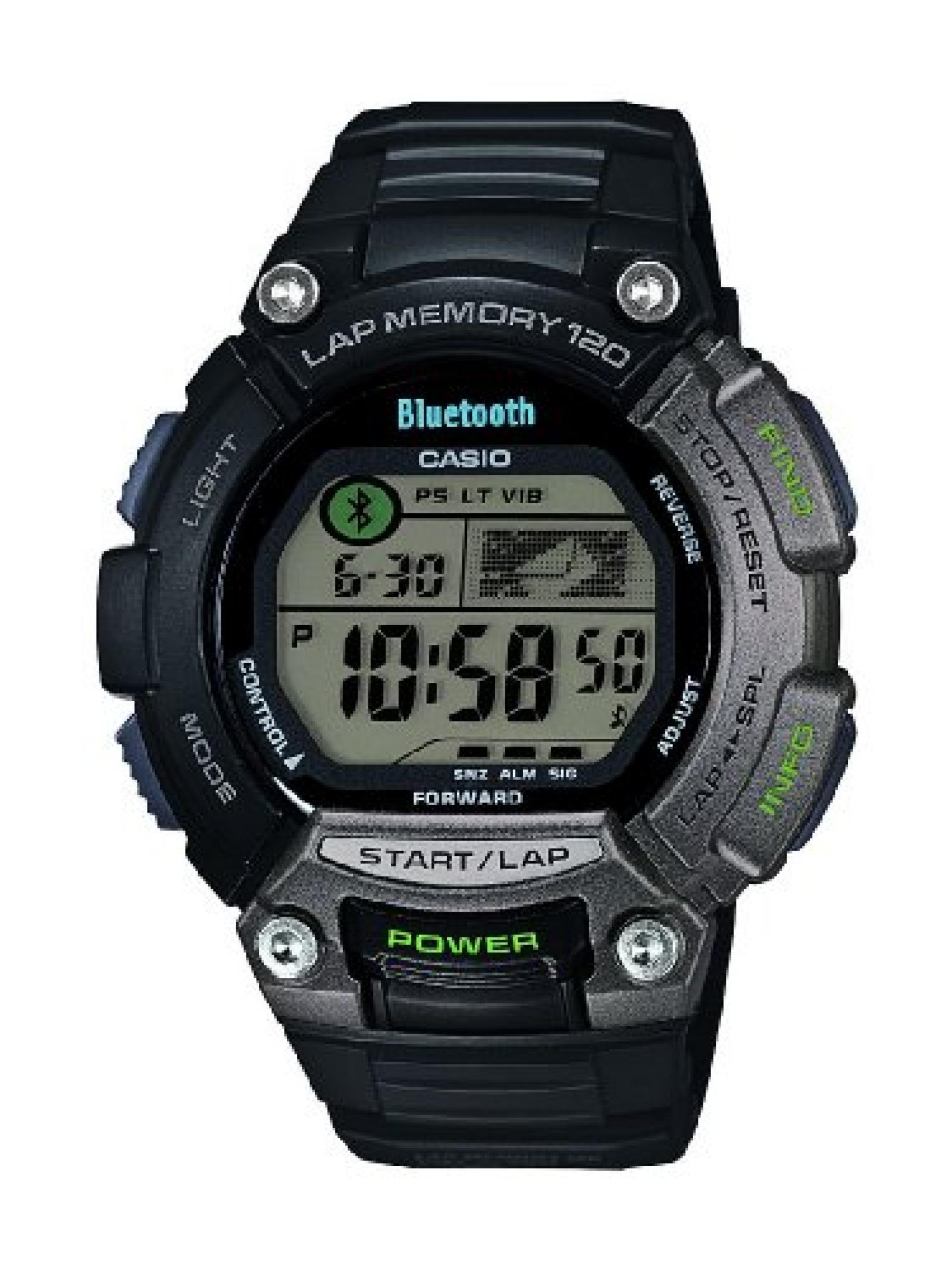 Casio Unisex-Armbanduhr XL Digital Quarz Resin STB-1000-1EF Bluetooth-Sportuhr Casio Unisex-Armbanduhr XL Digital Quarz Resin STB-1000-1EF Bluetooth-Sportuhr