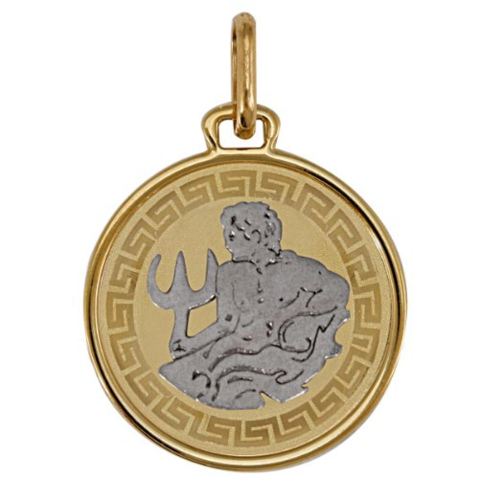 Bella Donna Unisex-Anh&auml;nger Sternzeichen 333 Bicolor  5370ANH3 