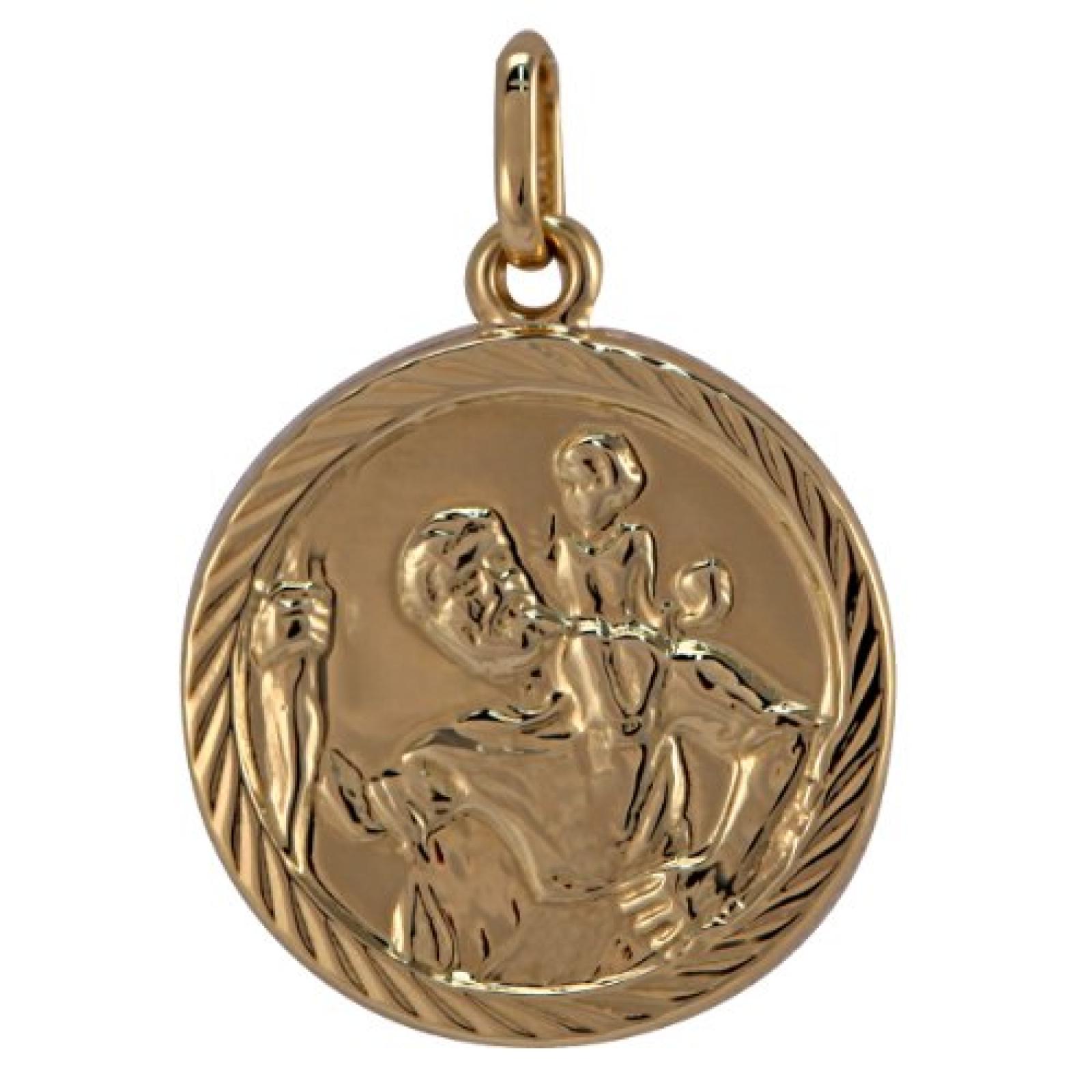 Bella Donna Damen-Anh&auml;nger 375 Gelbgold 5504ANH4 