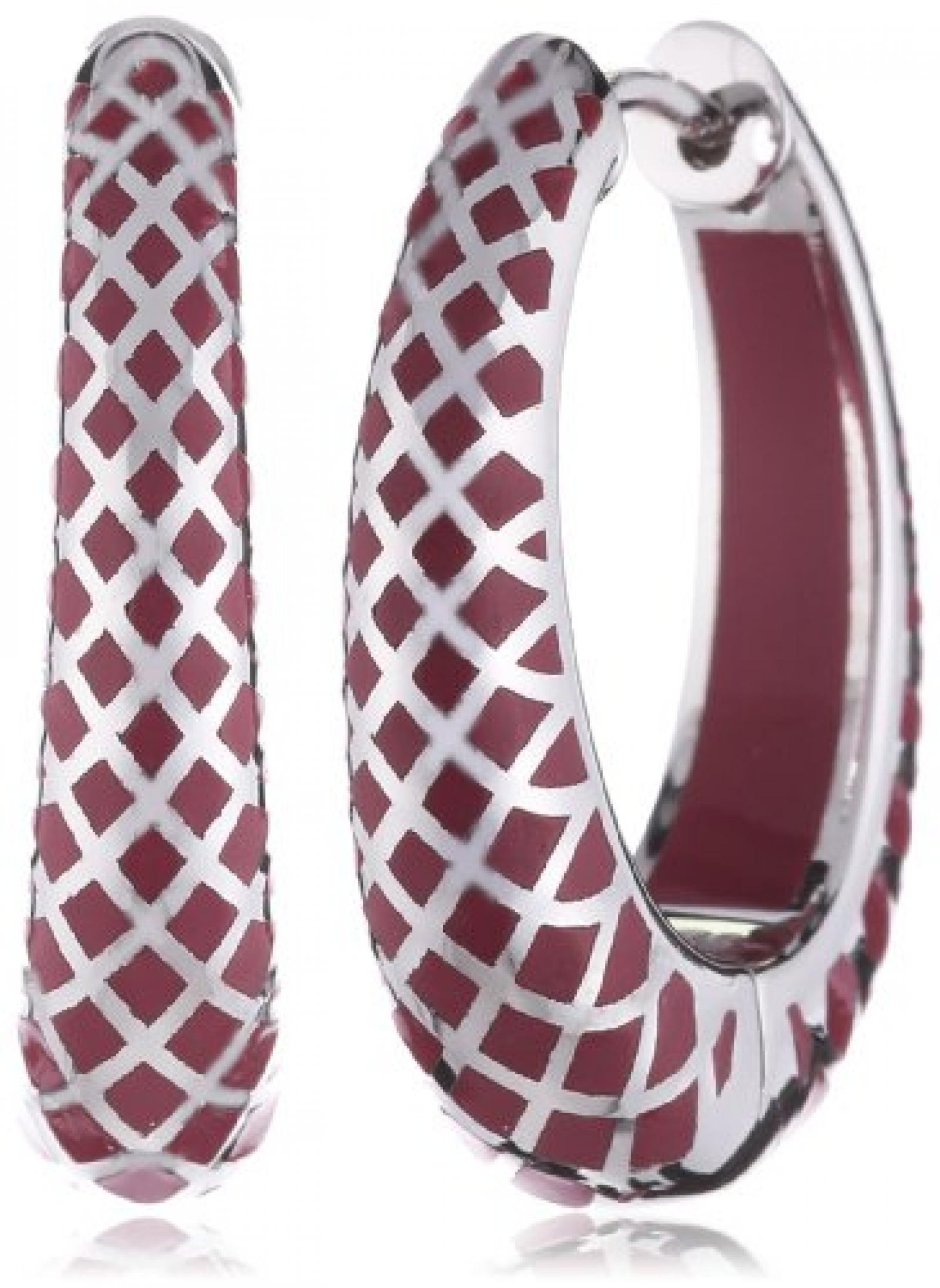 Esprit Jewels Damen-Creole Lattice red 925 Sterlingsilber  S.ESCO90796B000 