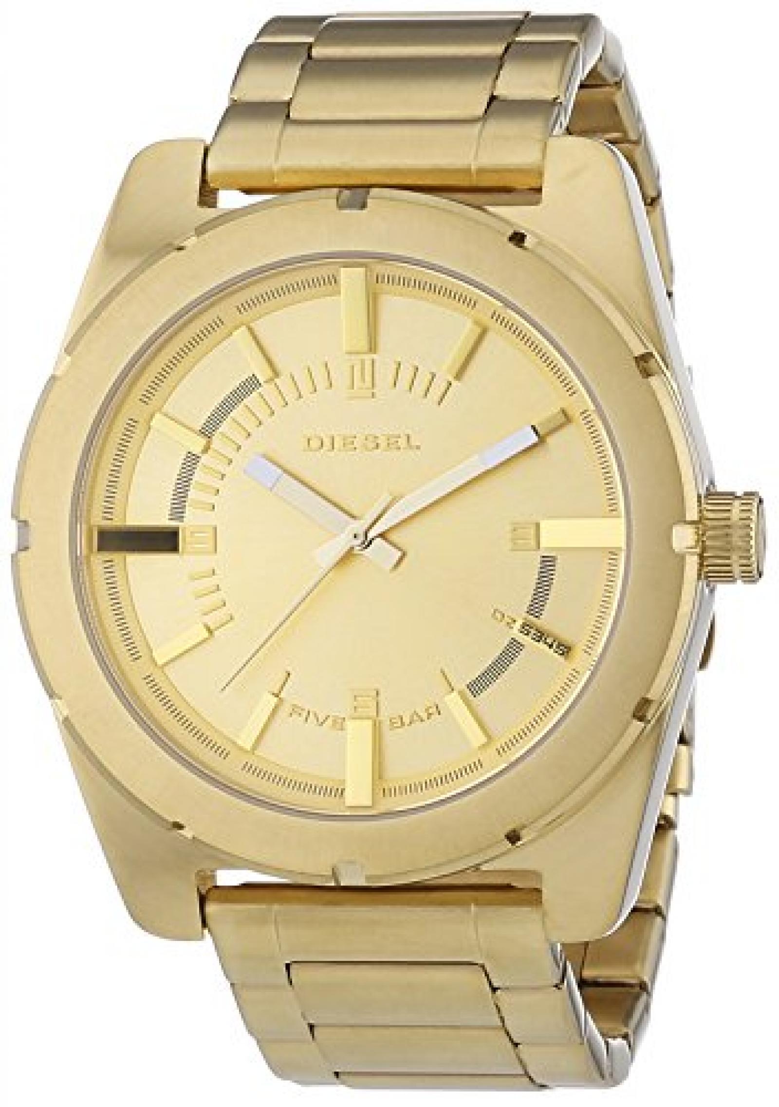 Diesel Unisex-Armbanduhr Analog Quarz Edelstahl DZ5345 Diesel Unisex-Armbanduhr Analog Quarz Edelstahl DZ5345