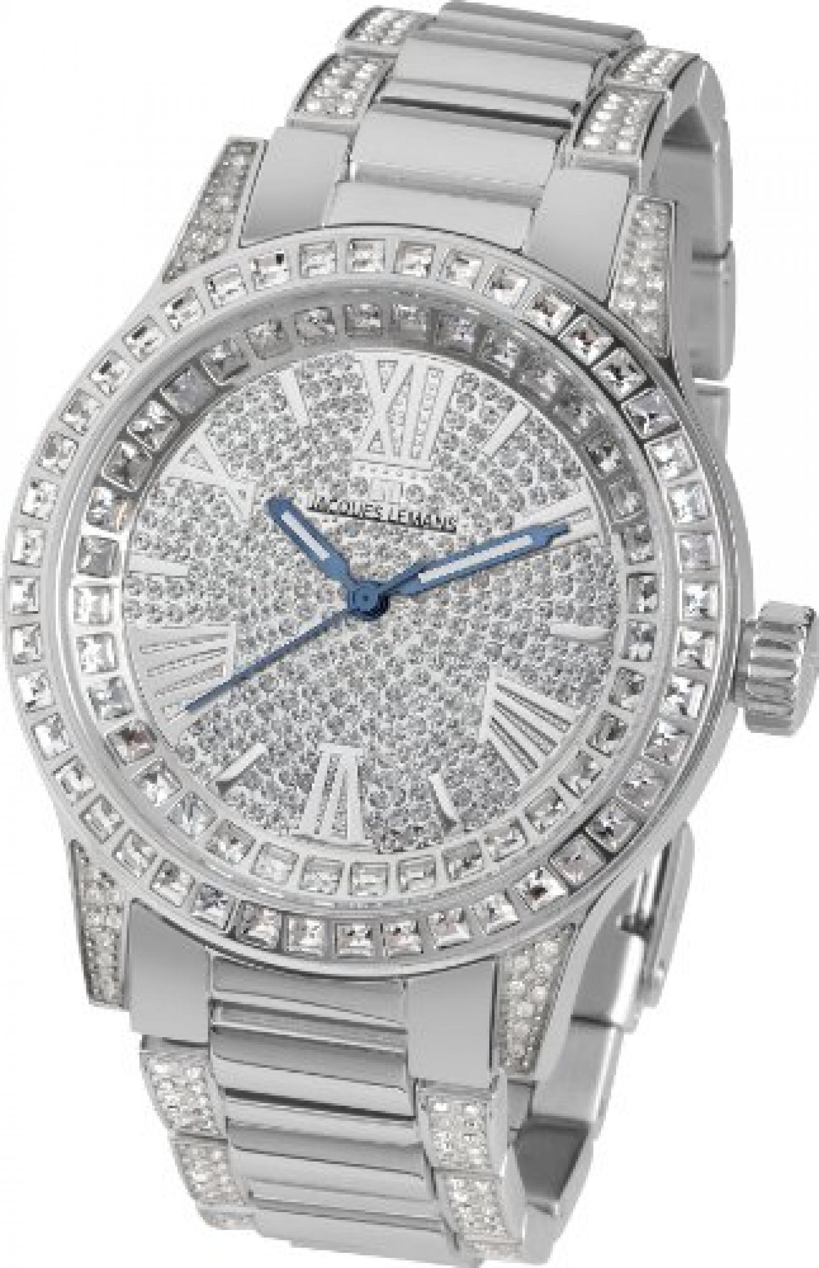 Jacques Lemans Damen-Armbanduhr Porto Analog Quarz Edelstahl 1-1798D Jacques Lemans Damen-Armbanduhr Porto Analog Quarz Edelstahl 1-1798D