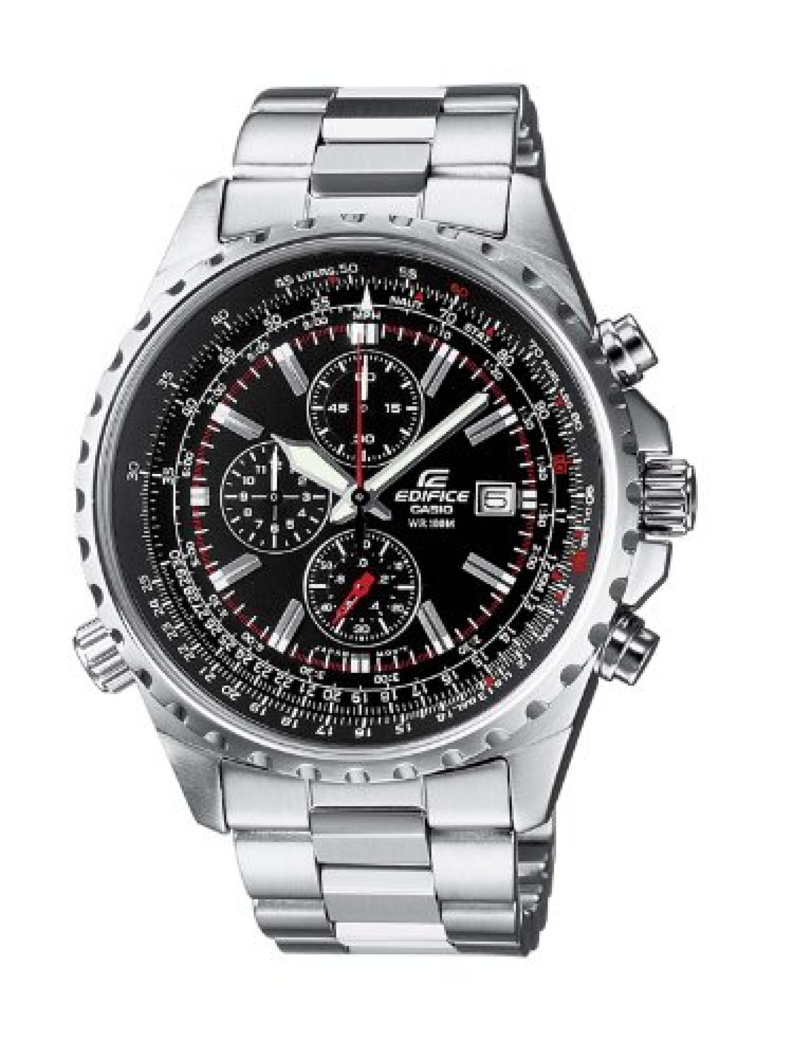 Casio Herren-Armbanduhr Edifice Chronograph Analog Quarz EF-527D-1AVEF 