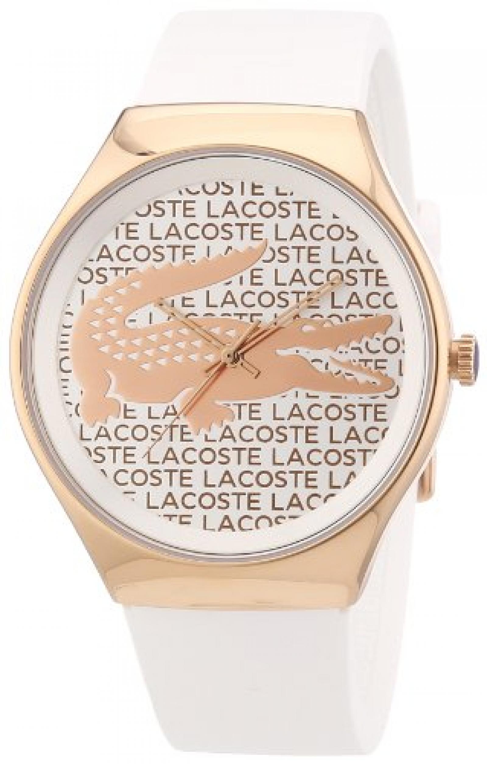 Lacoste Damen-Armbanduhr Analog Quarz Silikon 2000809 