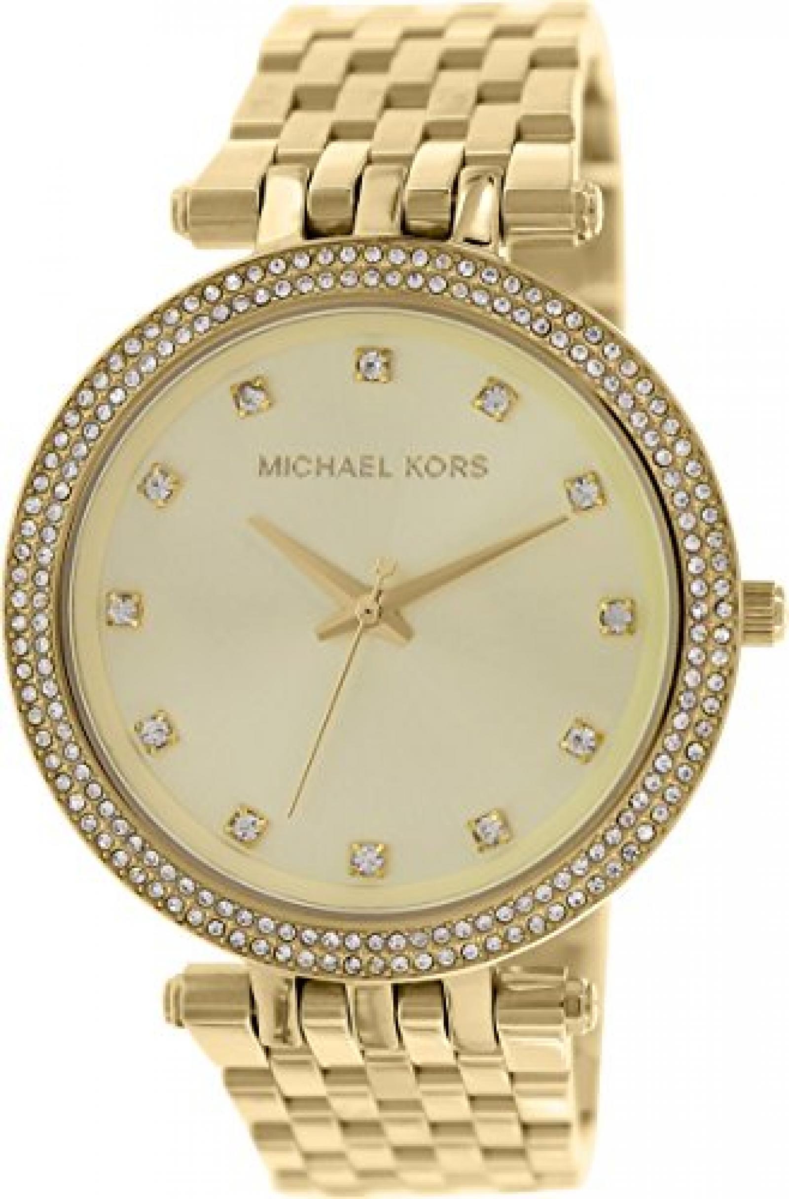 Michael Kors Uhr Damenuhr MK3216 gold Strass UVP: 229 EUR 