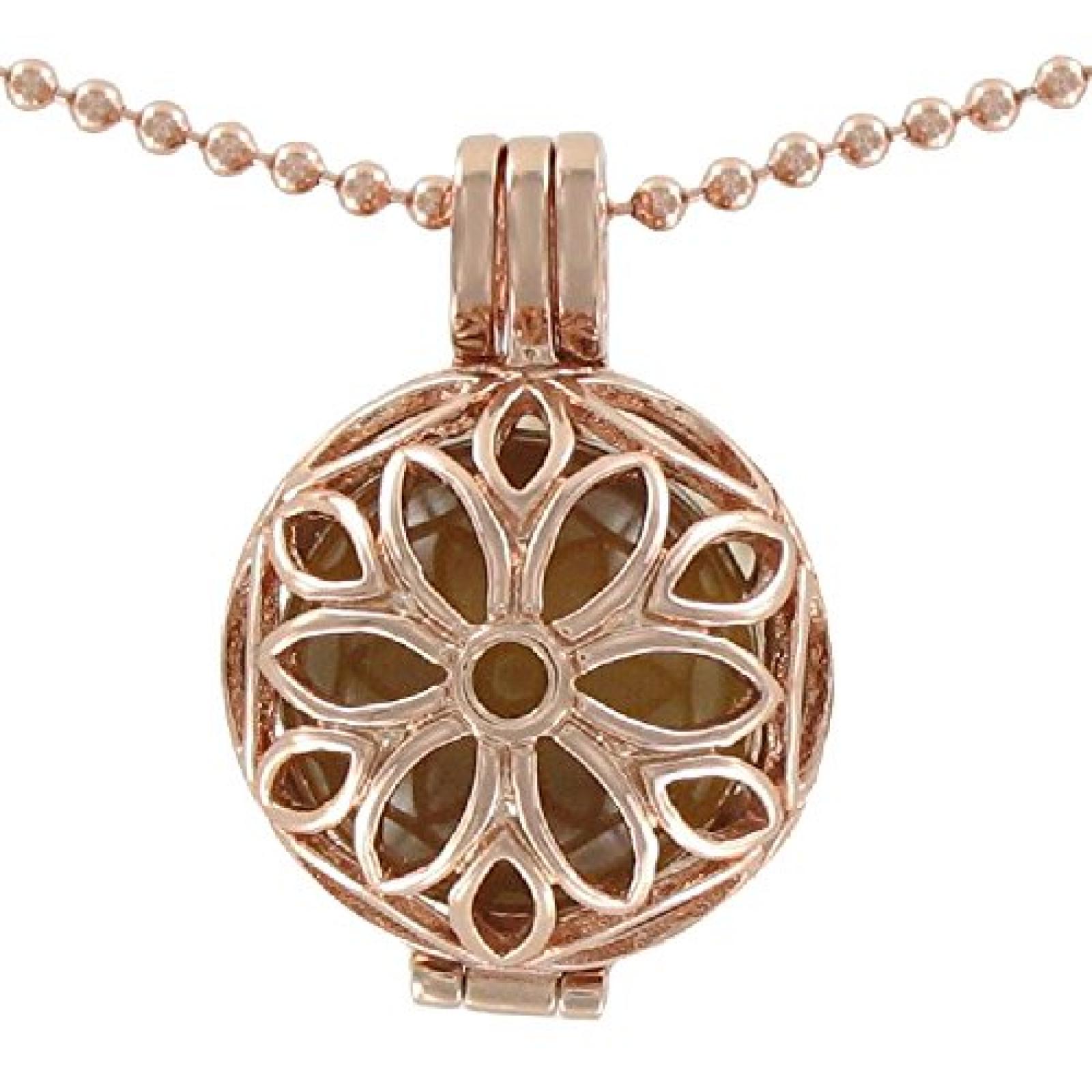 Eligo Jewellery 18mm Kugel + Vergoldet Anh&auml;nger + Halskette (70cm oder 90cm) Set #3 