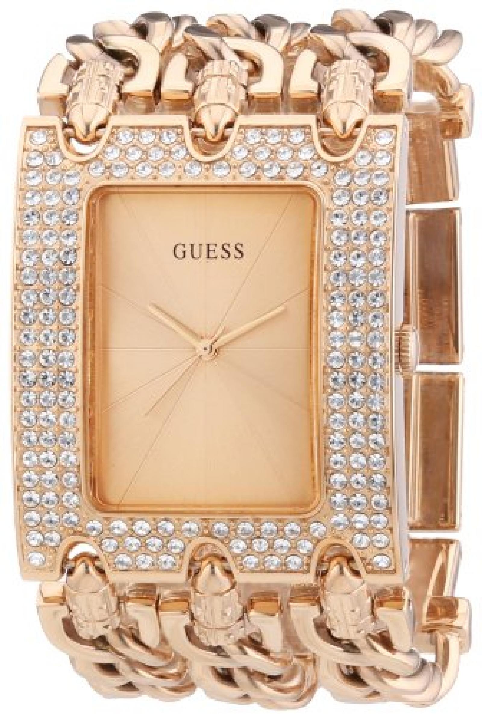 Guess Damen-Armbanduhr Edelstahl Ladies Trend Analog Quarz W0085L3 