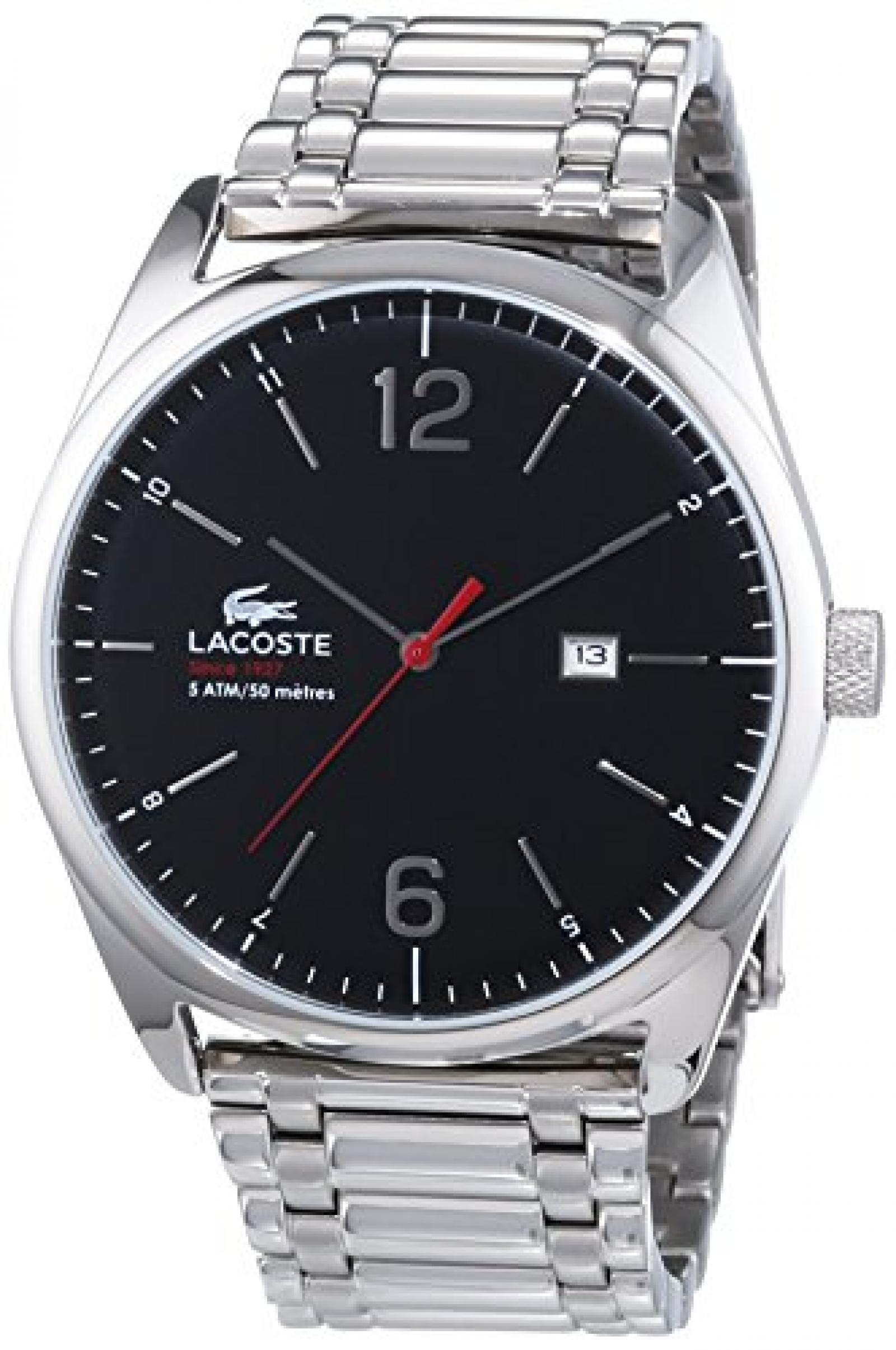 Lacoste Herren-Armbanduhr XL AUSTIN Analog Quarz Edelstahl 2010746 Lacoste Herren-Armbanduhr XL AUSTIN Analog Quarz Edelstahl 2010746