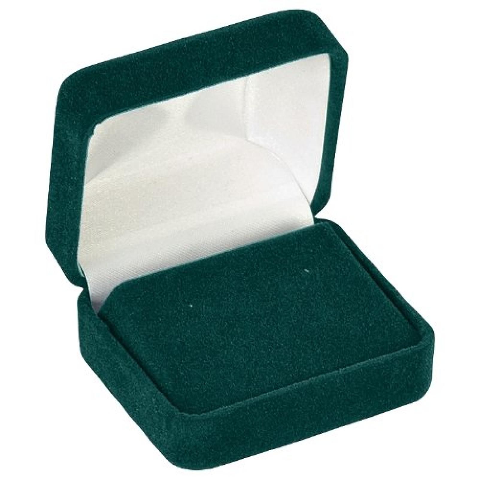 DOUBLE EARRING BOX - GREEN-DBLE EARRING-WITH SLEEVE DOUBLE EARRING BOX - GREEN-DBLE EARRING-WITH SLEEVE
