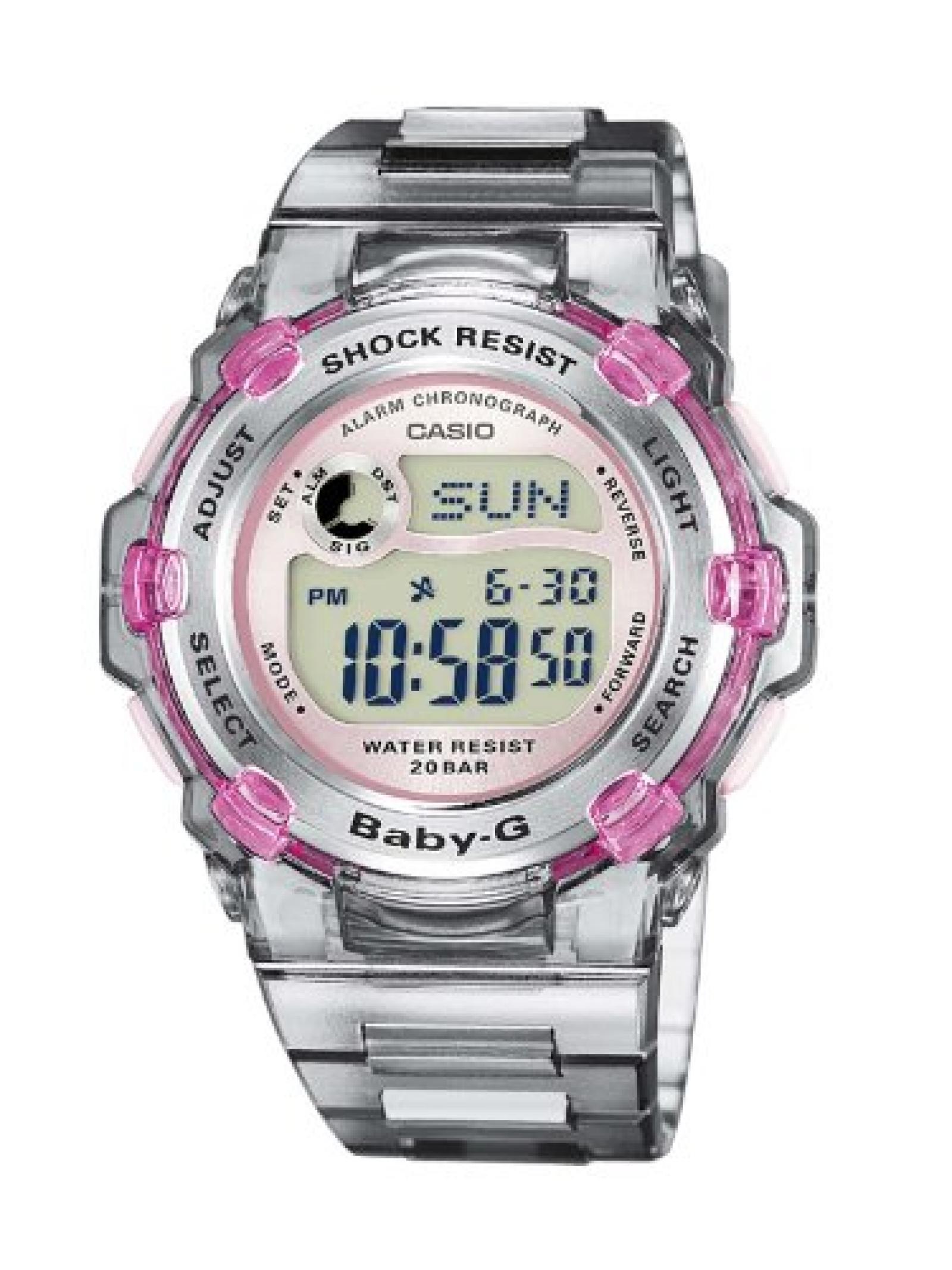 Casio Baby-G Damen-Armbanduhr Digital Quarz BG-3000-8ER Casio Baby-G Damen-Armbanduhr Digital Quarz BG-3000-8ER