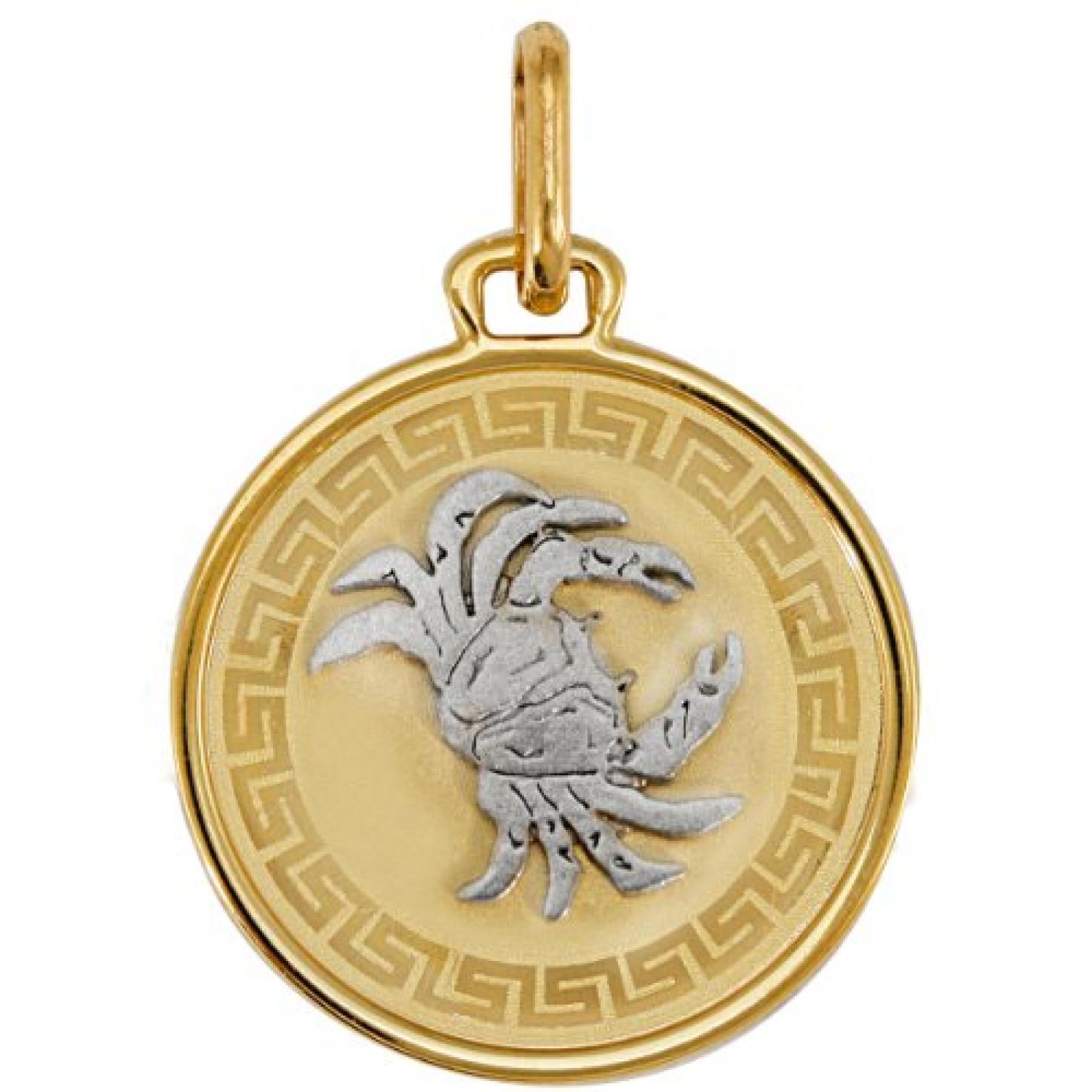 Bella Donna Unisex-Anh&auml;nger Sternzeichen 333 Bicolor   5377ANH3 