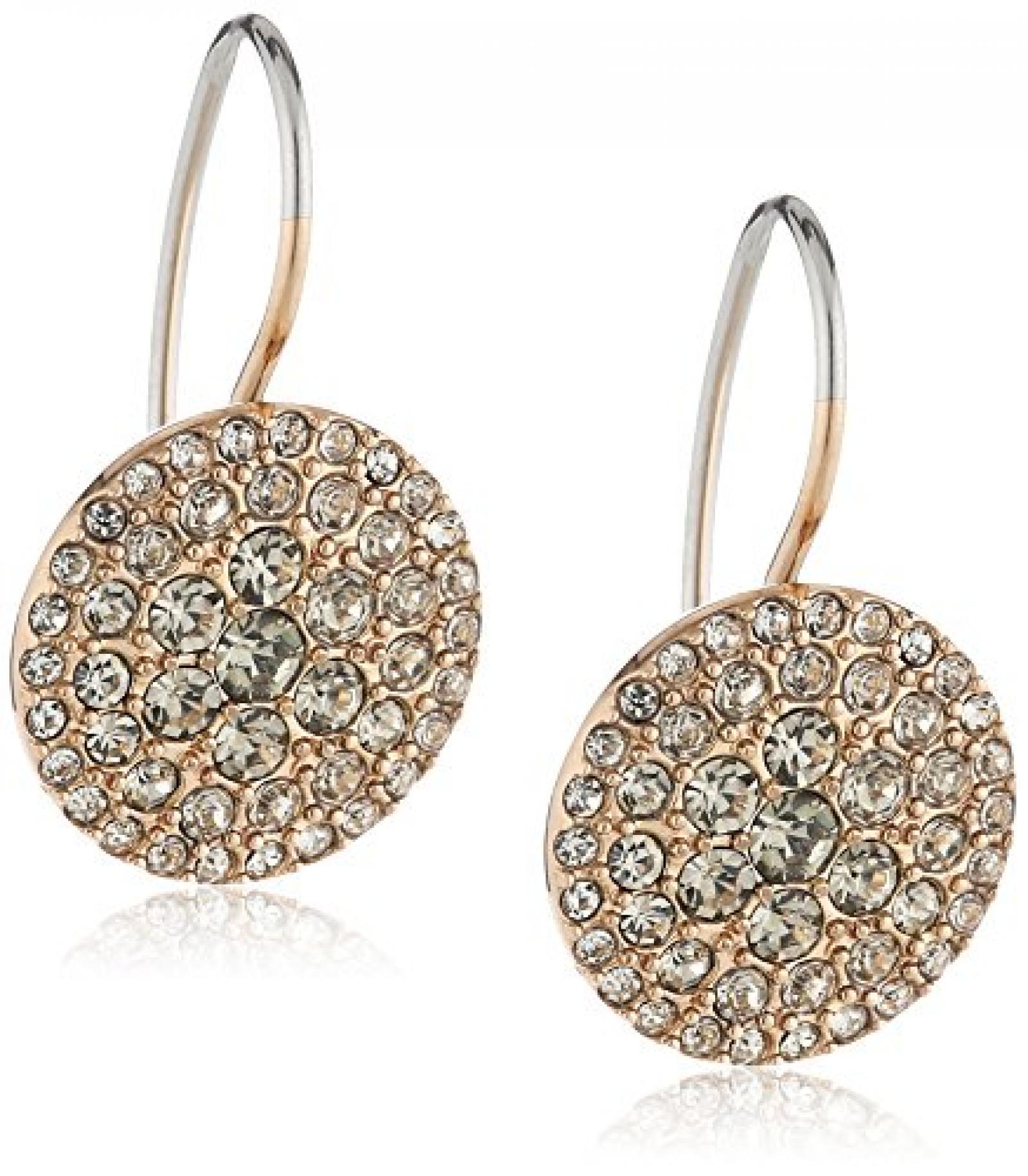 Fossil Damen-Ohrringe Edelstahl IP ros&eacute;gold Zirkonia JF00135791 