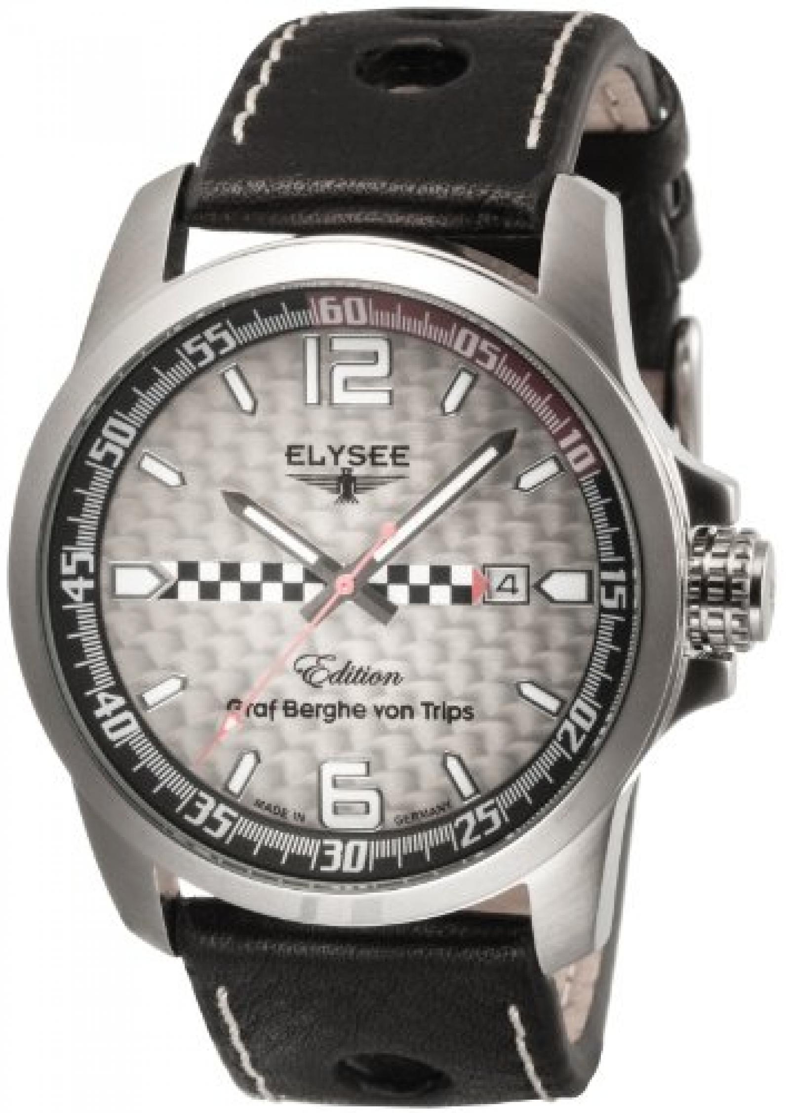 Elysee Herren-Armbanduhr Graf Berghe von Trips 80464 