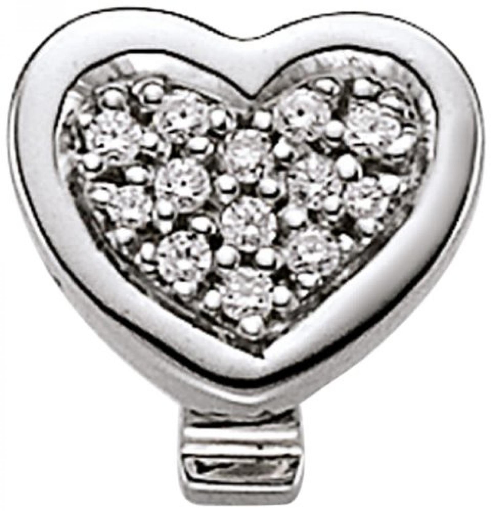 Viventy Damen-Anhänger 925 Sterling Silber NA 13 Zirkonia weiß 765692 Viventy Damen-Anhänger 925 Sterling Silber NA 13 Zirkonia weiß 765692