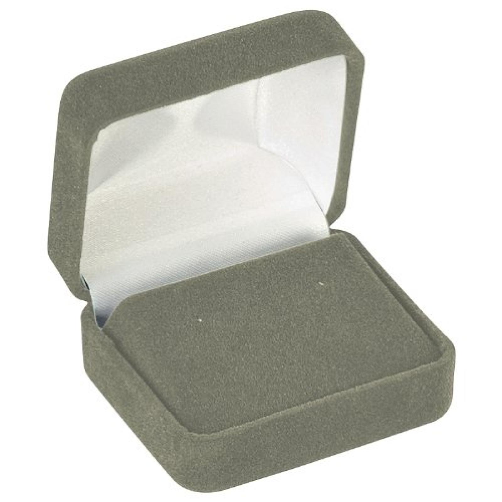 DOUBLE EARRING BOX - DARK GREY-DOUBLE EARRING-W-SLEEVE DOUBLE EARRING BOX - DARK GREY-DOUBLE EARRING-W-SLEEVE