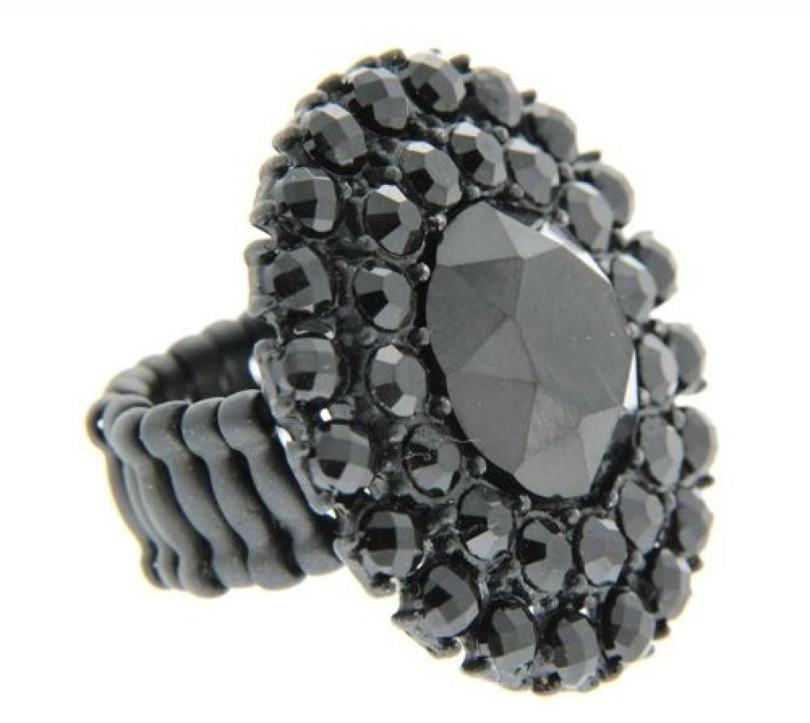 Sweet Deluxe Damen-Ring Messing sweet deluxe Damen Strechring Barock 2 schwarz/jet 02761 Gr. 2761 Sweet Deluxe Damen-Ring Messing sweet deluxe Damen Strechring Barock 2 schwarz/jet 02761 Gr. 2761