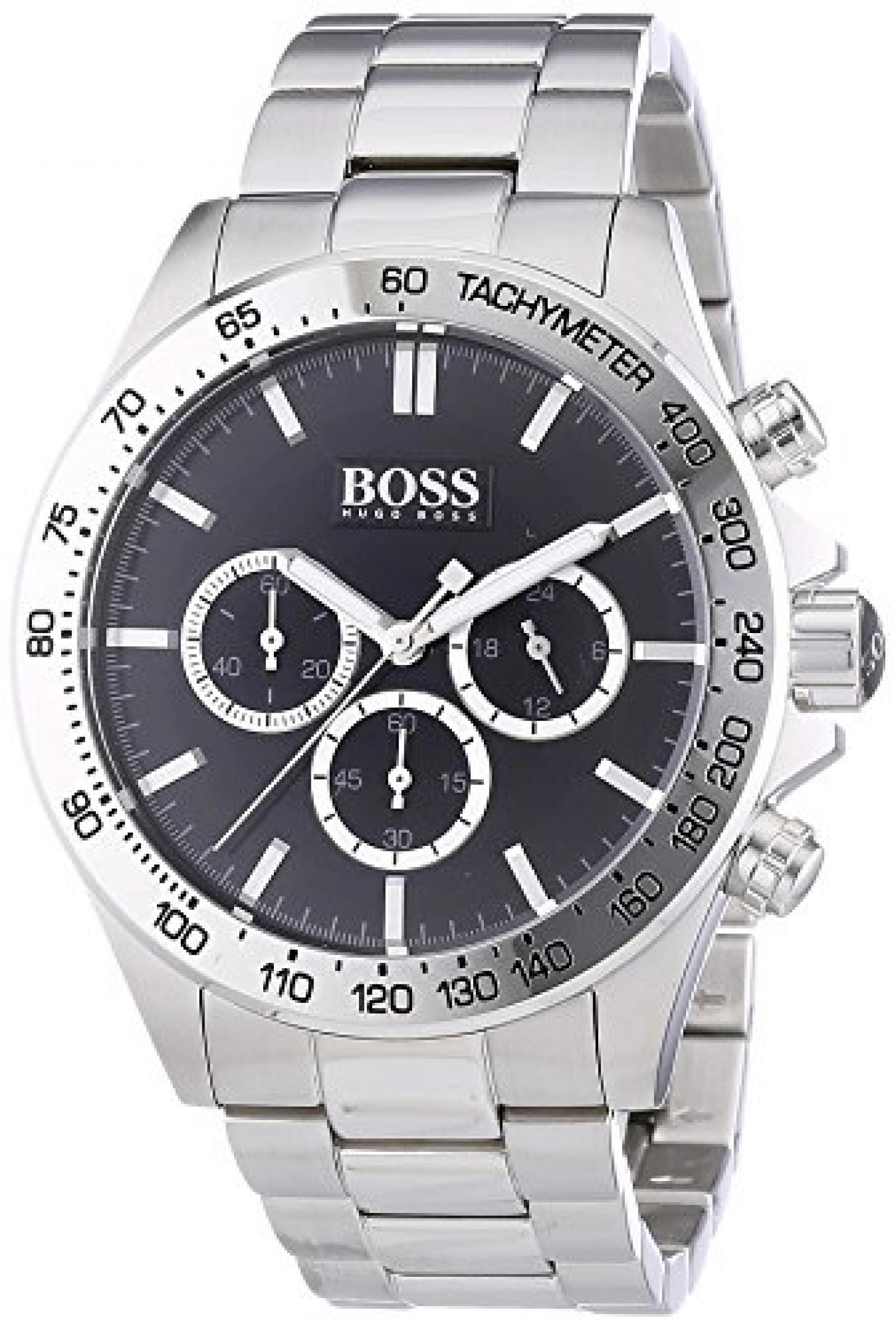 Hugo Boss Herren-Armbanduhr XL Chronograph Quarz Edelstahl 1512965 Hugo Boss Herren-Armbanduhr XL Chronograph Quarz Edelstahl 1512965