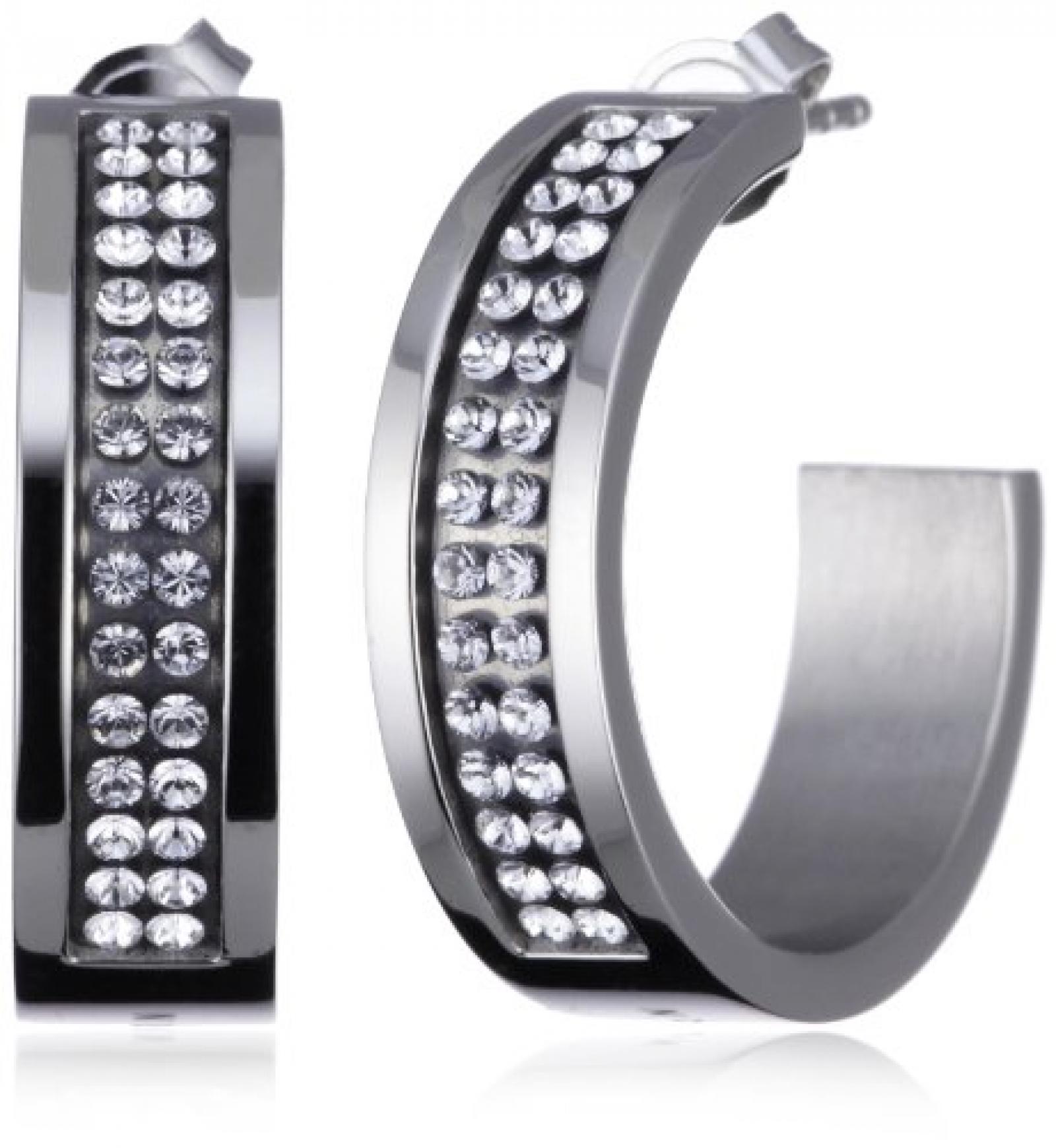Dyrberg / Kern Damen-Ohrringe Hennie SS Crystal 330936 