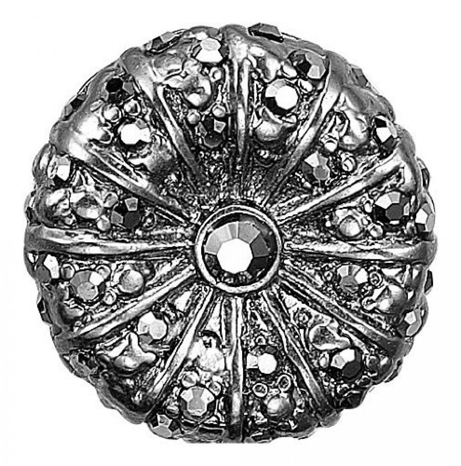 Pilgrim Damen-Anhänger Charming Hematite beschichtet grau 42121-3152 