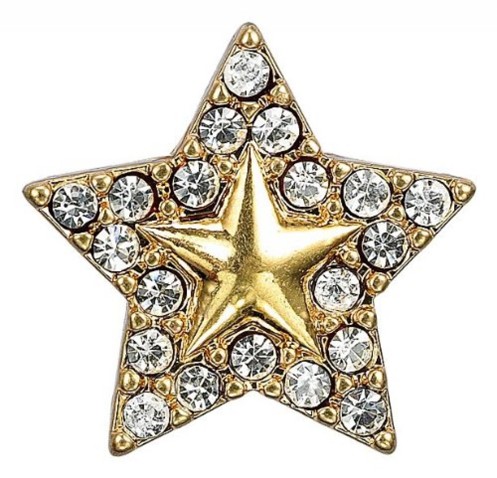 Pilgrim Damen-Anh&auml;nger Charming vergoldet kristall 42121-2044 