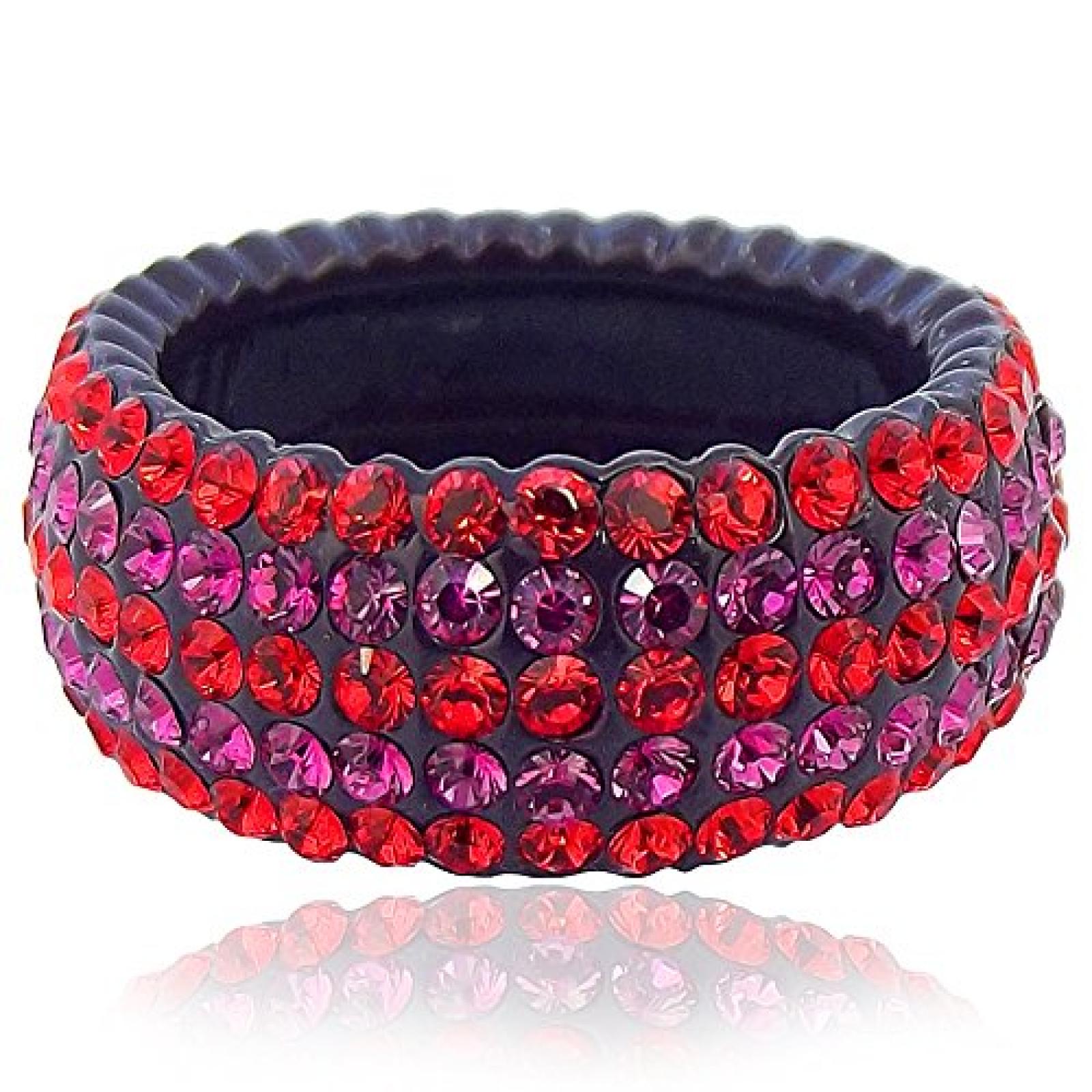 Ring mit SWAROVSKI ELEMENTS - Siam - Amethyst Gr. 54 Ring mit SWAROVSKI ELEMENTS - Siam - Amethyst Gr. 54